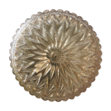 Vintage iridescent amber ceiling