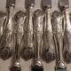Antique flatware set for 51 place settings