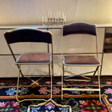 Pair of folding chairs Chaisor