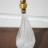 Vintage lamp, crystal lamp, table lamp, bedside lamp, asymmetrical lamp, 50's