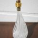 Vintage lamp, crystal lamp, table lamp, bedside lamp, asymmetrical lamp, 50's