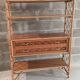 Rattan bookcase from the 60/70
