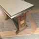 Table de bistrot bois et Formica