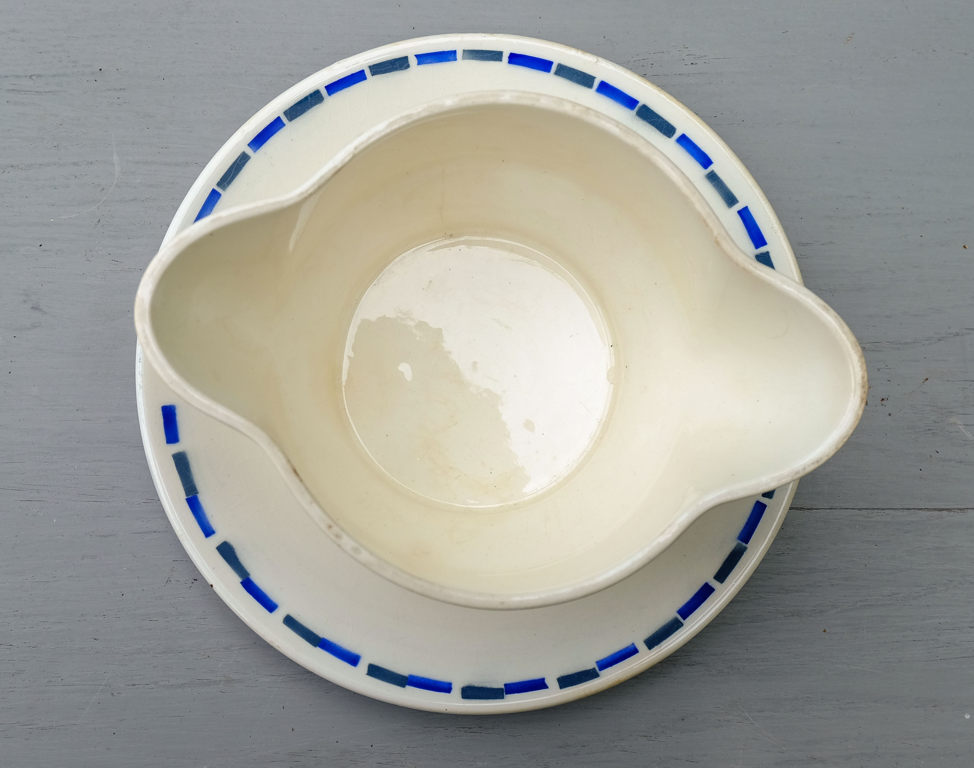 Saucière faïence badonvillier