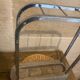 Chrome umbrella stand 1950