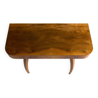 Art-deco pedestal table by Jindrich Halabala