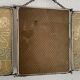 Vintage 1900 barber's triptych mirror Le Solide Paris Art Nouveau - 30 x 77