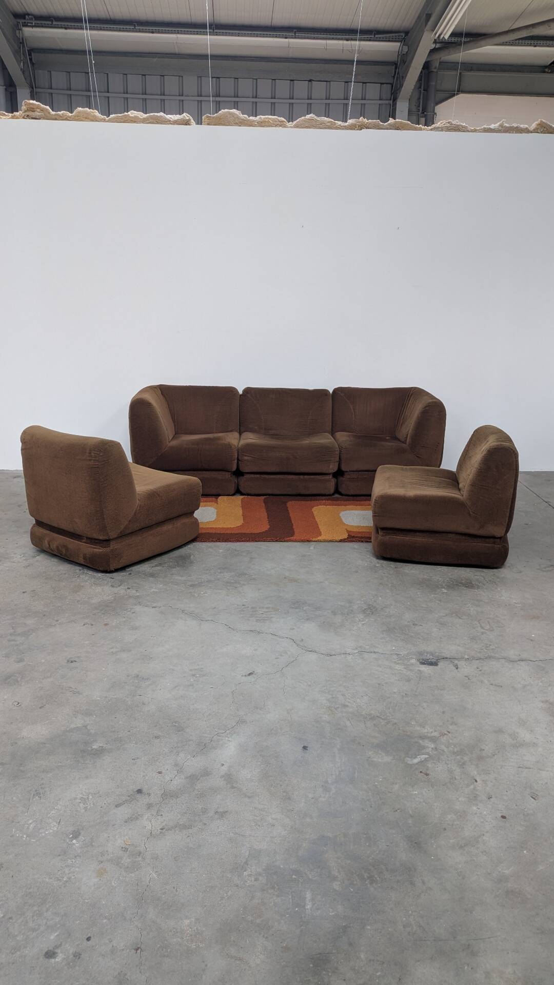 Canapé modulable Musterring vintage