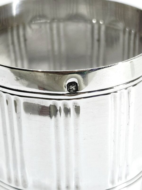 Rond de serviette en argent