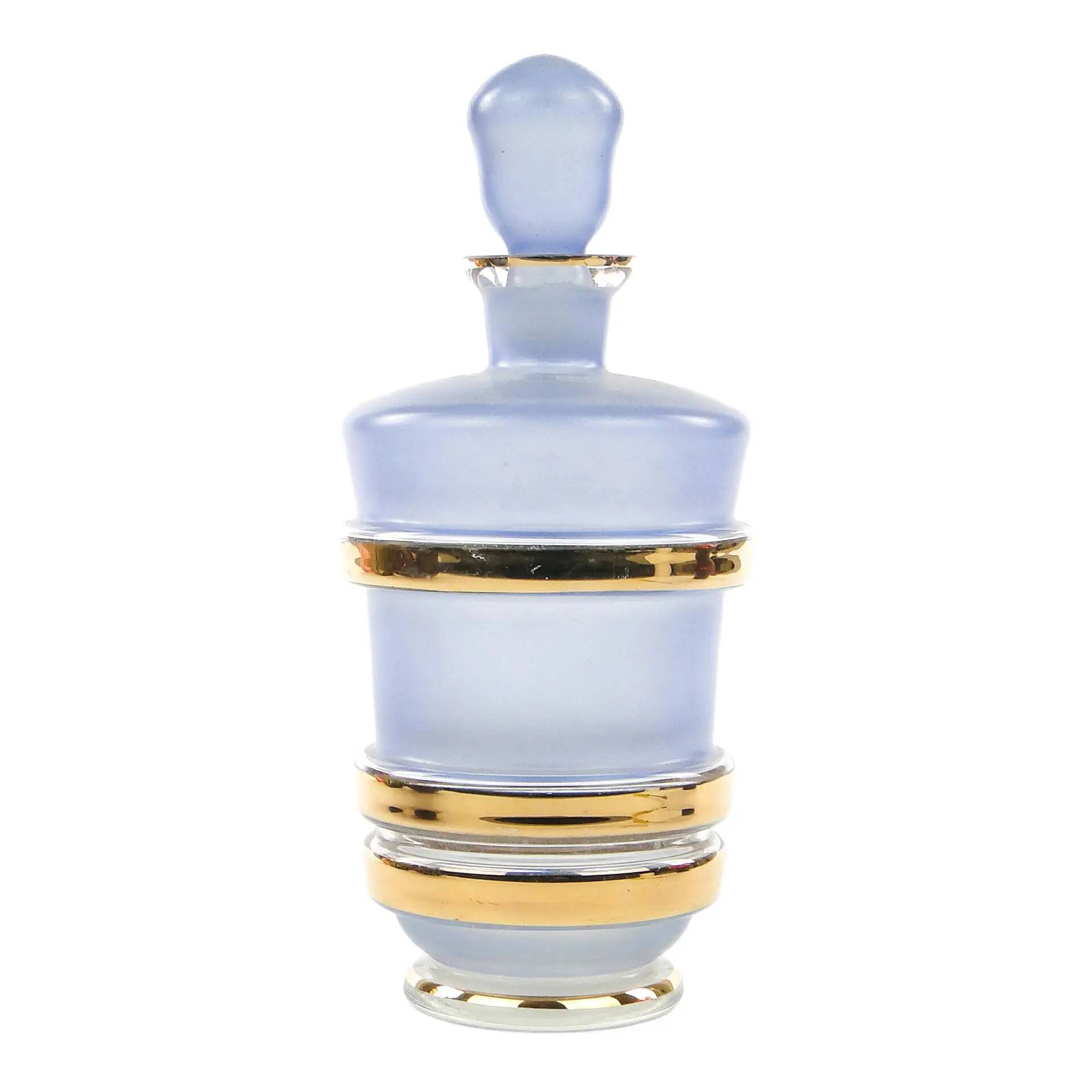 Carafe moderne du milieu du siècle, en verre, Kamenický Šenov, Tchécoslovaquie, années 1950.