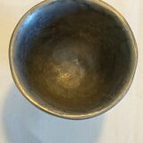 Old French pewter cup