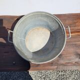 Bassine en zinc 42cms de diamètre
