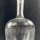 Crystal carafe with needle-engraved decoration 19th century Baccarat Saint Louis