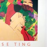 Art poster after Walasse TING, First time in love, 1989