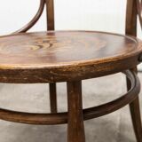 Baumann office chair 1914 curved wood