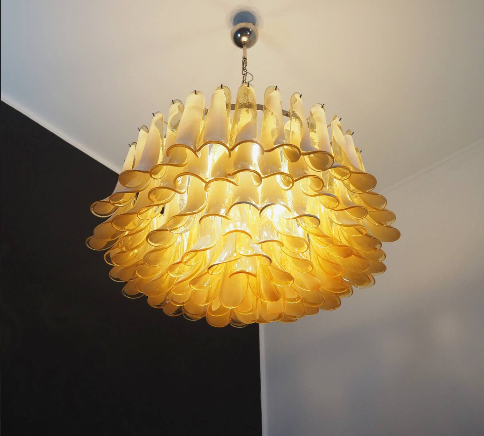 Vintage Italian Murano Glass Chandelier