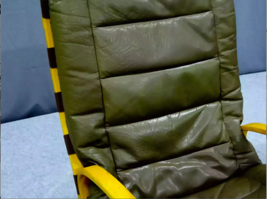 Leather armchair, 1970