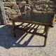 Vintage bamboo coffee table