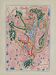 Jean cocteau - original vintage lithograph from 1958 - lions club