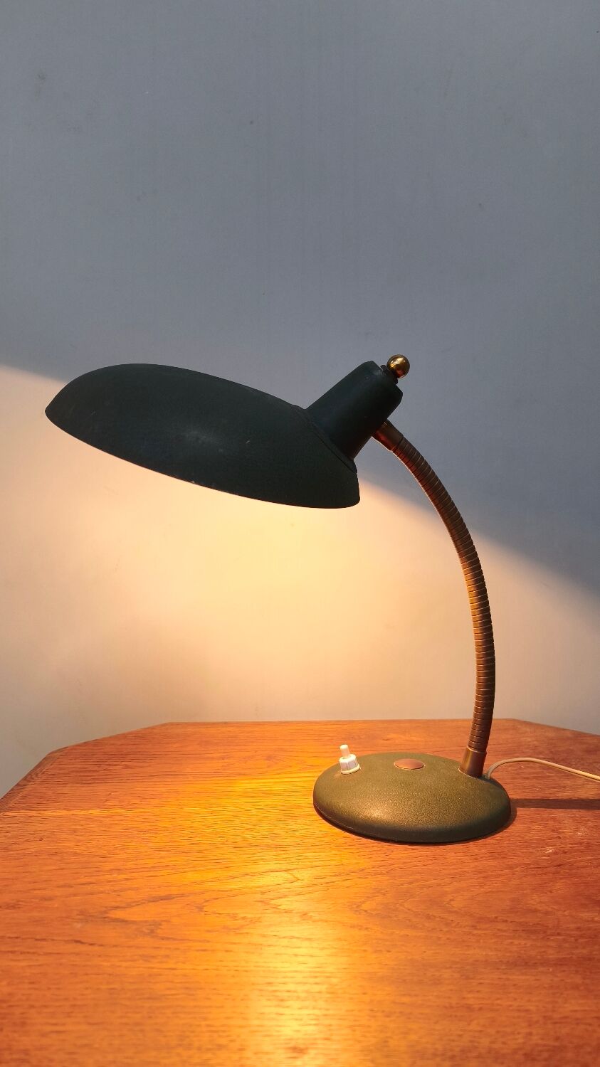 Vintage "gooseneck" desk lamp - 1950s design