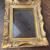 Carved wooden frame