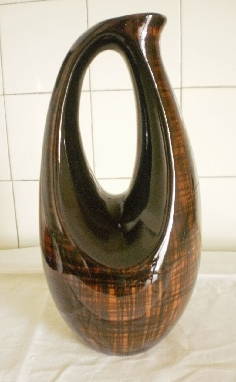 Art Deco ceramic vase from St. Clément