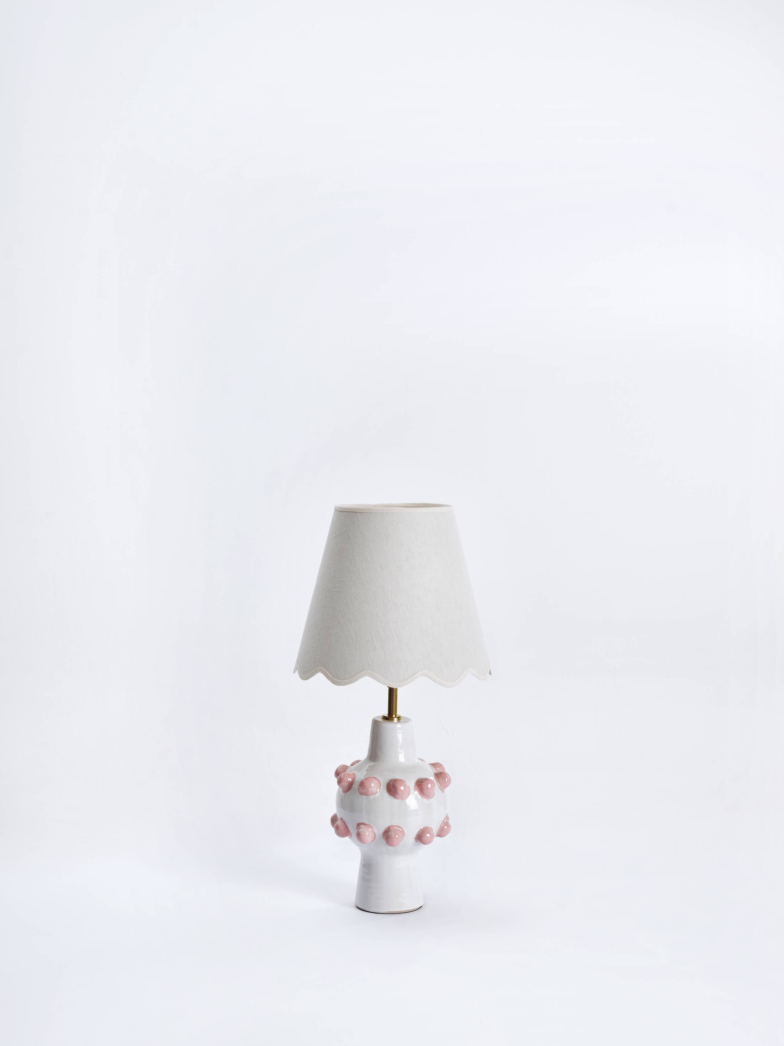 SmallBall Lamp Base Rose Peach