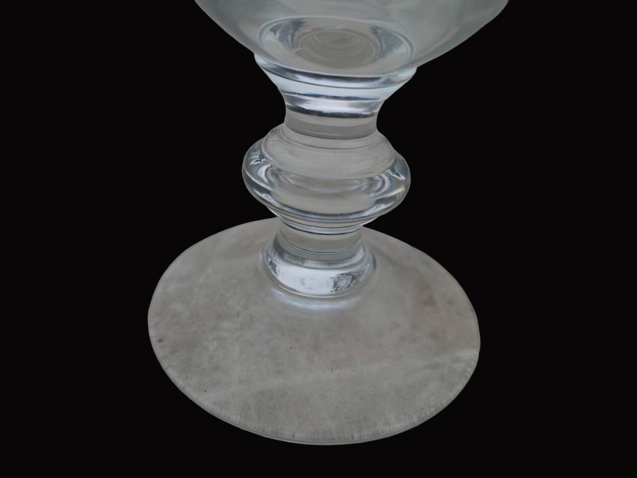Set of 40 La Rochère Amitier crystal glasses from the 19th century + 8 replacements