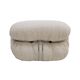 Mid Century White Wool "Soriana" Armchairs by Tobia Scarpa Edited by Cassina