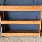 Three-level shelf in pine Ikea Leksvik Hylla 1999