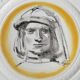 Assiette murale “Lorenzo il Magnifico” par Luciano Guarnier pour Richard Ginori, Italie