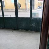 Antique wooden mirror