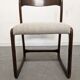 Series of 4 Baumann sled chairs from the 60s/70s