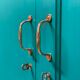 Parisian jungle green wardrobe