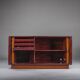 Danish rosewood tambour sideboard from Dyrlund, 1960s