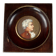 Miniature gouache portrait, 19th century, of an aristocratic man in profile