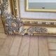 Old gilded frame in solid wood and plaster.