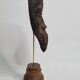 Antique African Dan Mahou passport mask with long beak, 19 cm