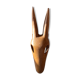 Wooden goat trophy