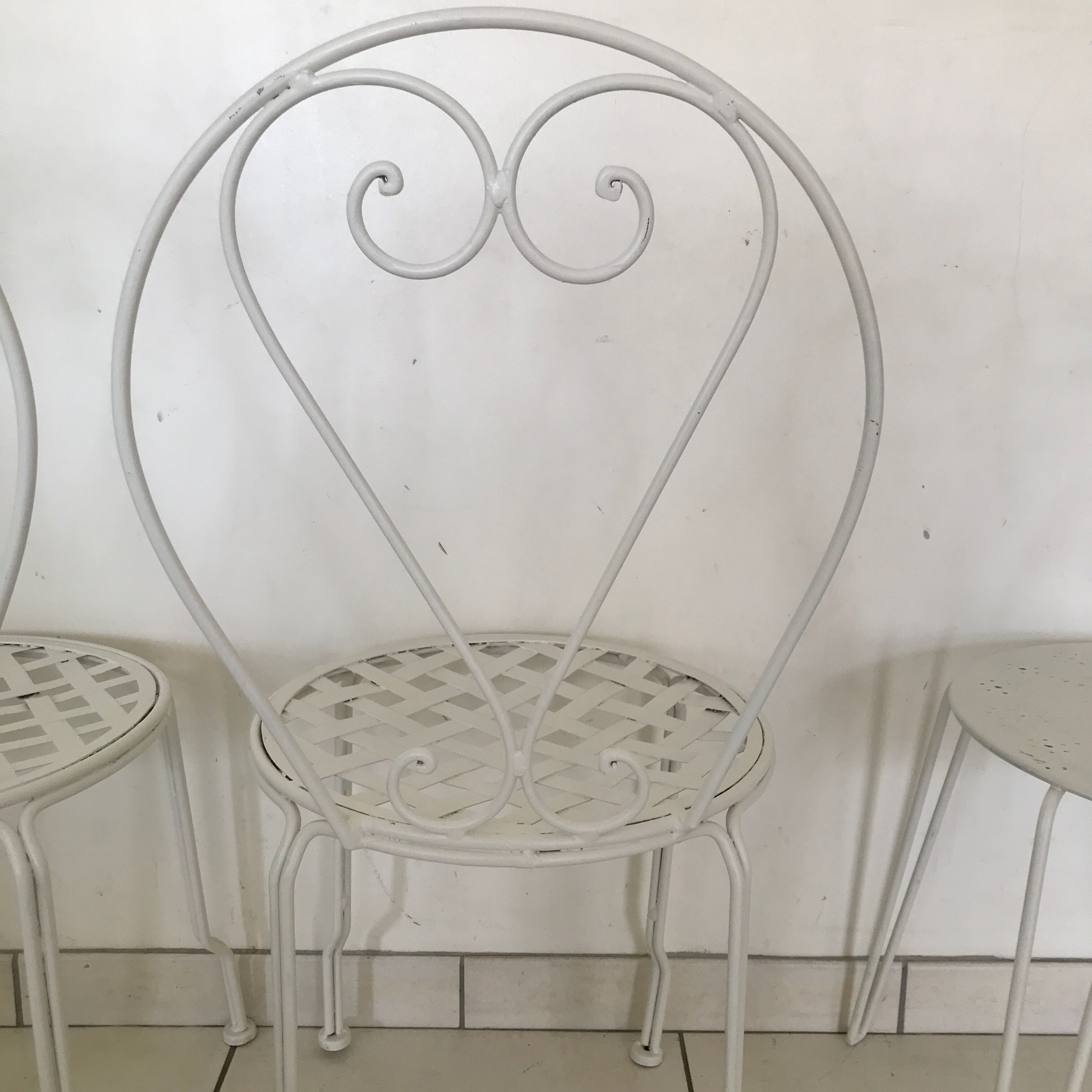 Old French garden furniture
