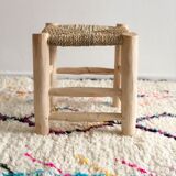 Authentic moroccan tabouret