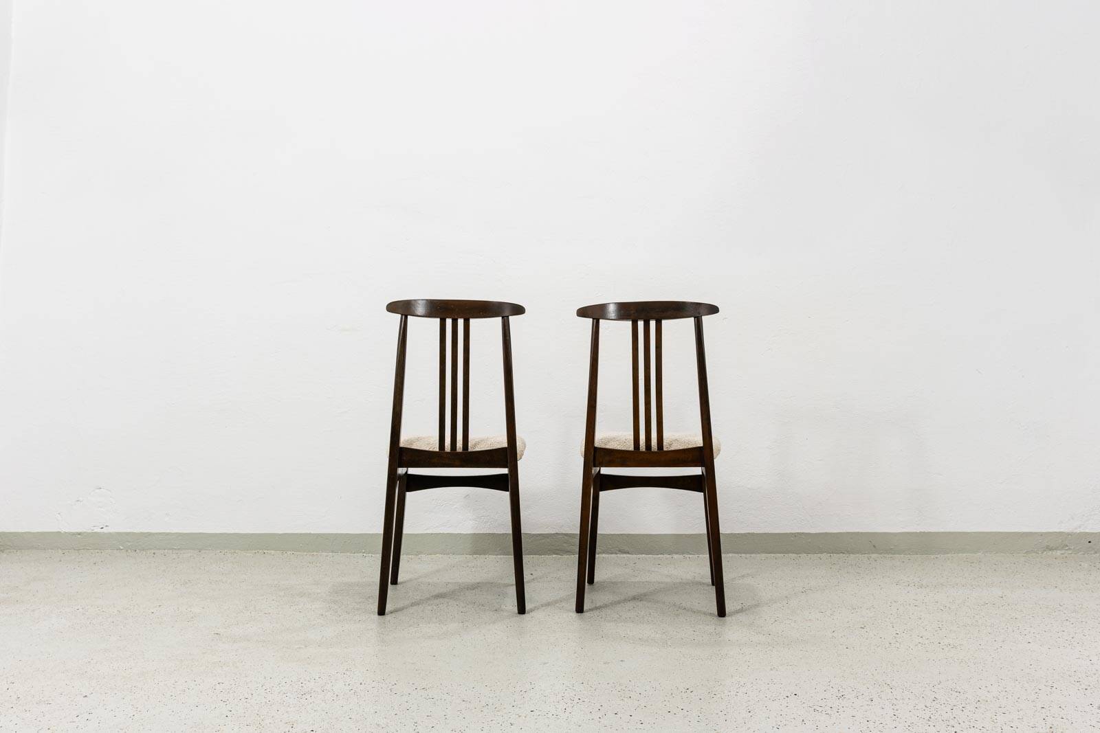 Vintage Dining Chairs Designed By M. Zieliński, 1960's, Set Of 4