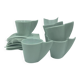 6 designer cups and saucers.