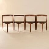 Roundette Dining Chairs by Hans Olsen for Frem Røjle, 1960s – Set of 4