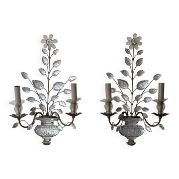 Pair of wall lights - Maison Baguès