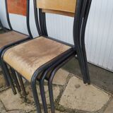 Set of 6 Mullca chairs