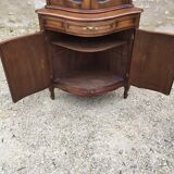 Glassed and curved corner mid-20th century