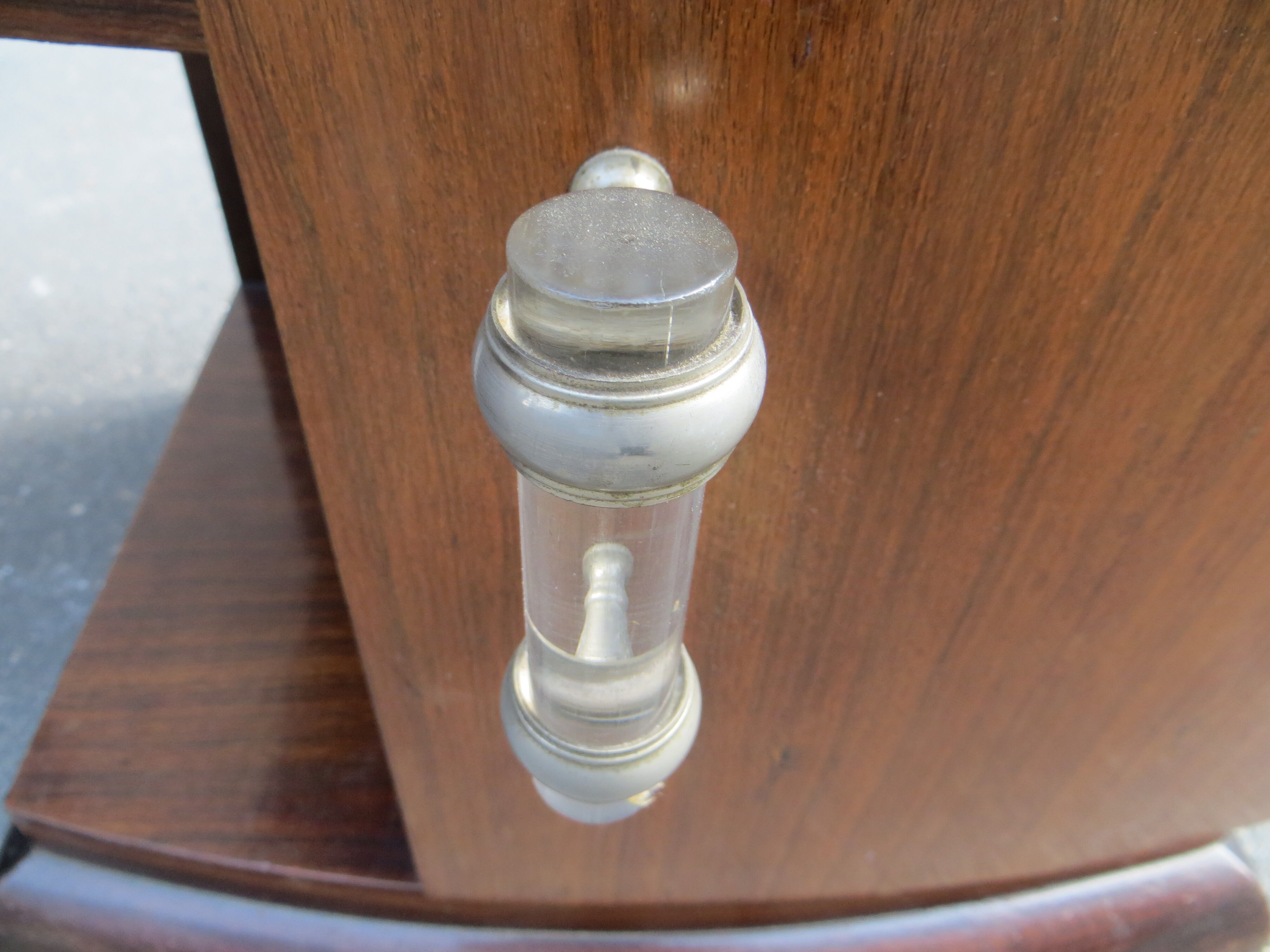 Pair of art deco bedside tables of the 30s