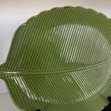 Plat de service feuille