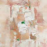 Abstract landscape painting